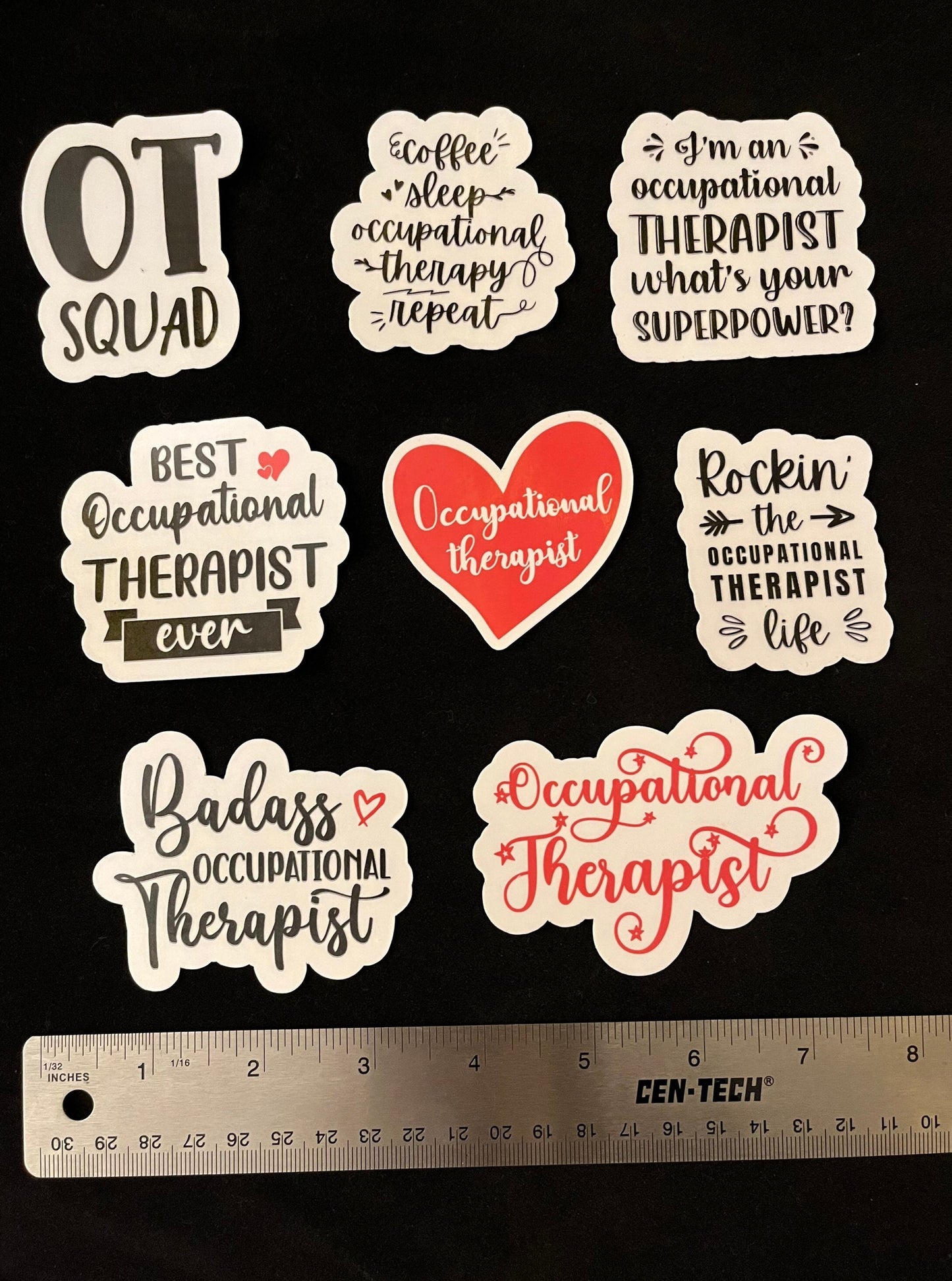 Occupational Therapist Sticker Pack