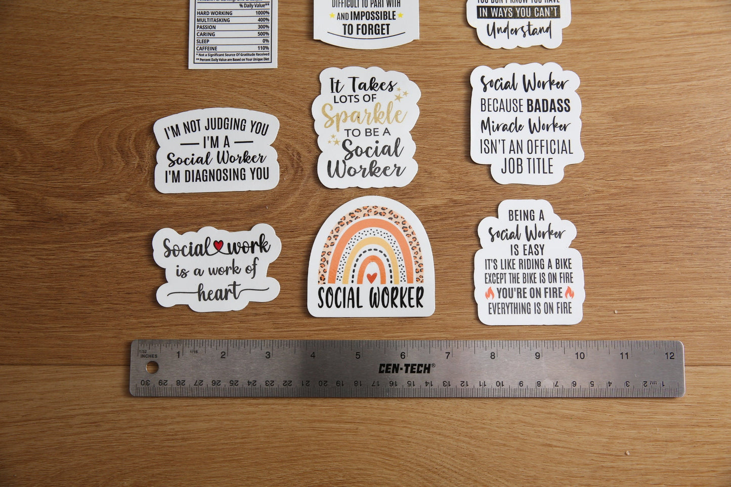 Social Worker Sticker Pack 1