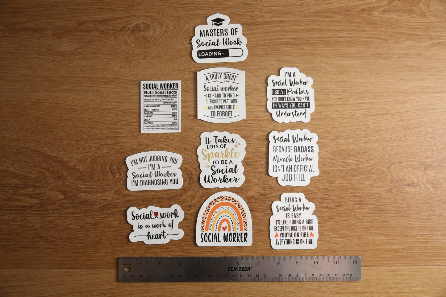 Social Worker Sticker Pack 1