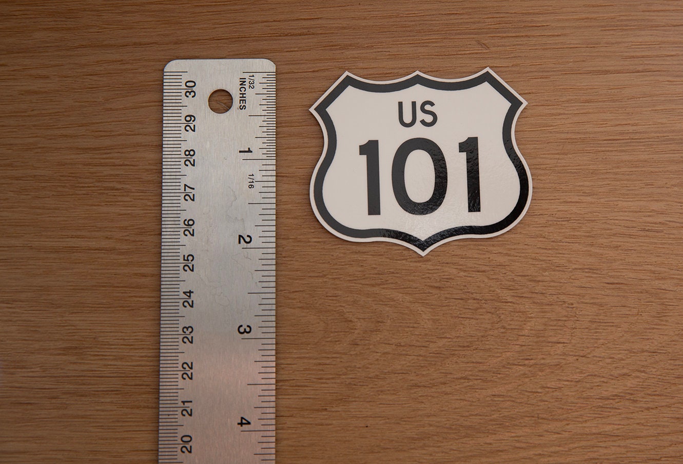 California Freeway Highway Interstate Sign Stickers