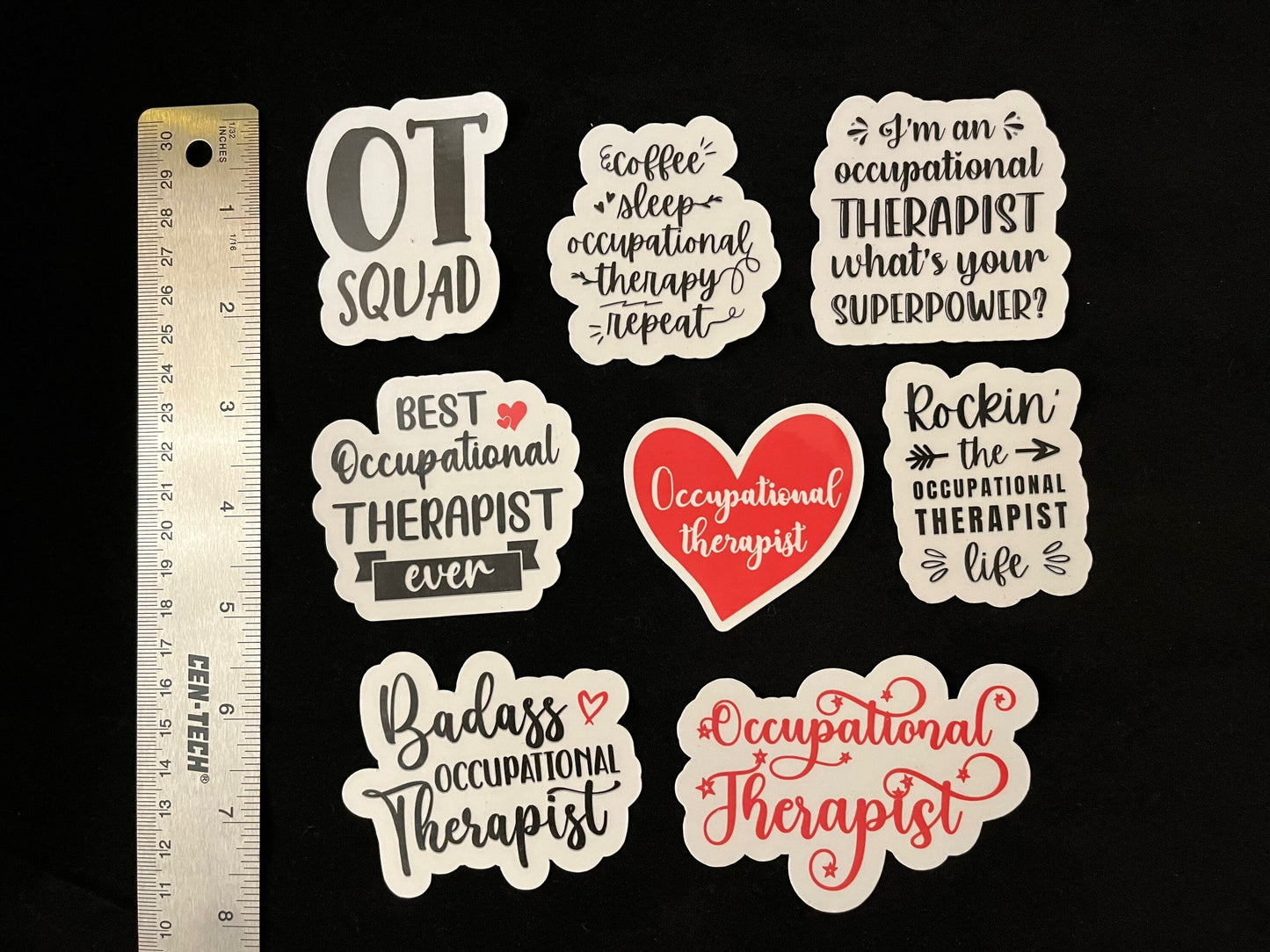 Occupational Therapist Sticker Pack