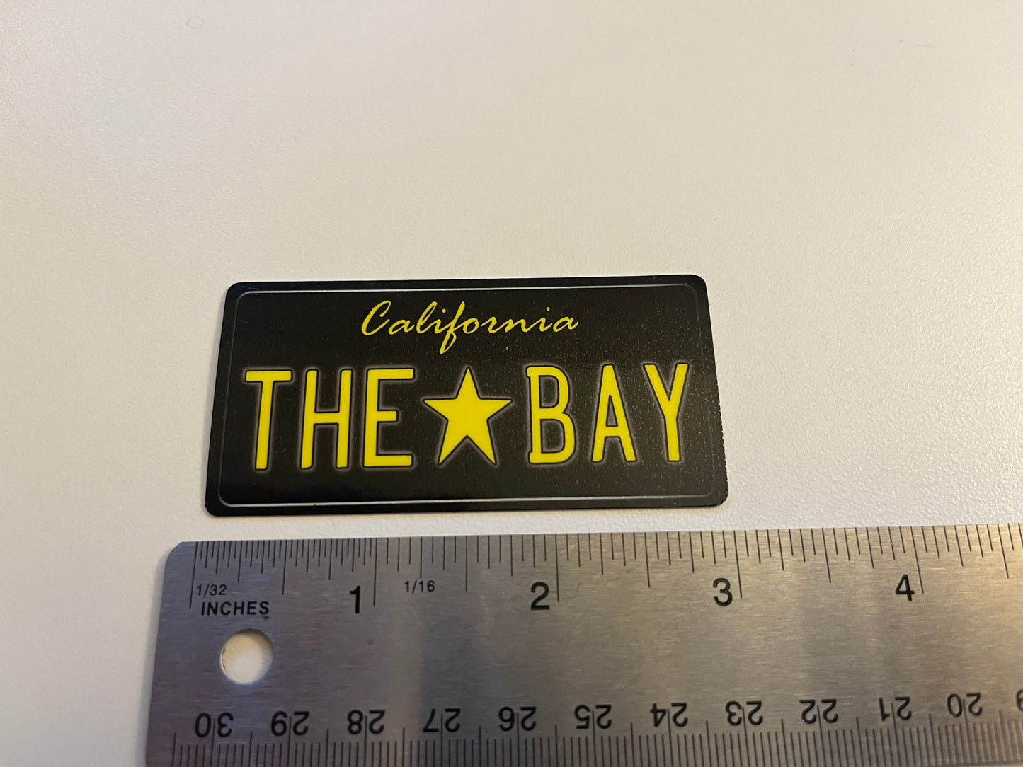 Custom Mini Legacy California Plate Decals