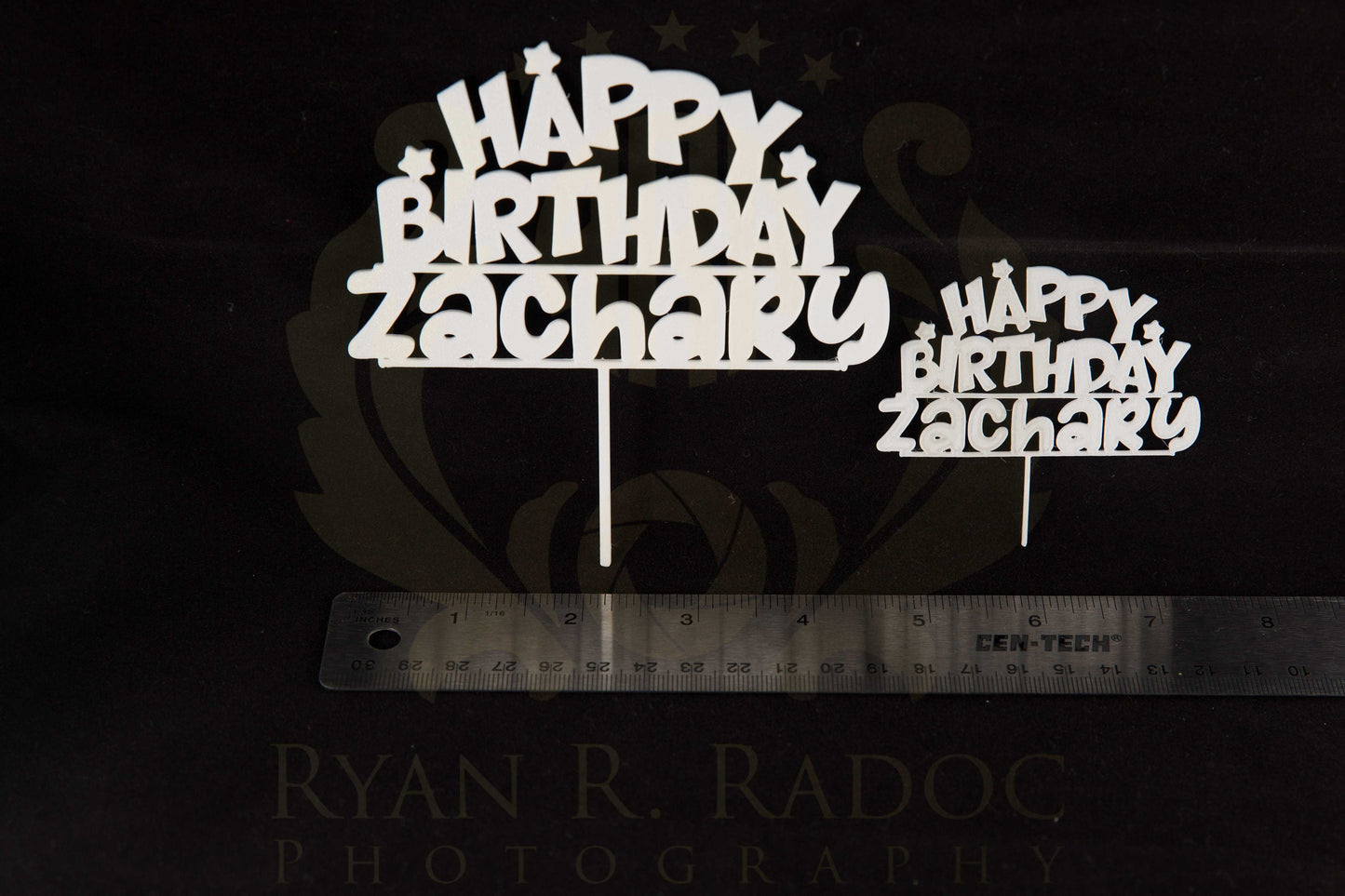 Personalized Custom Cake / Cupcake Toppers