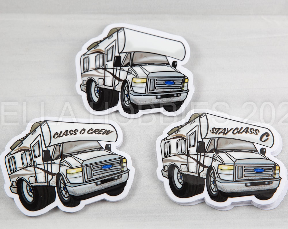 Stay Class C / Class C Crew / Plain Class C RV Decals
