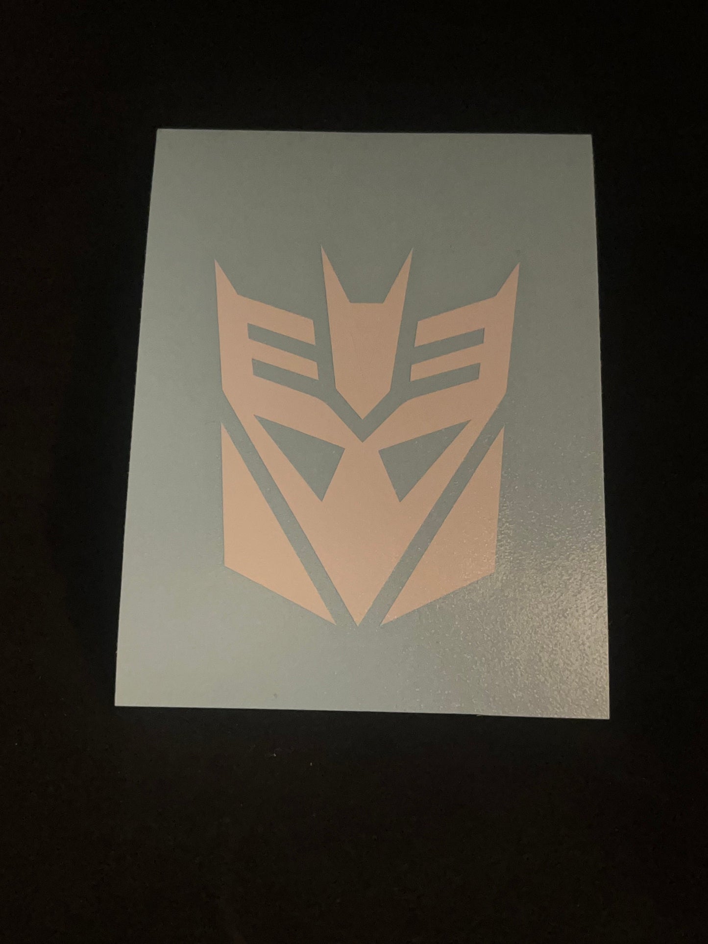Transformers Decepticons Vinyl Decals