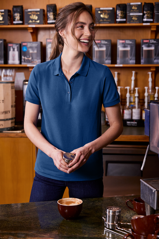Women's Port Authority Silk Touch Polo L500