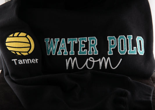 Water Polo Mom Crewneck Sweater